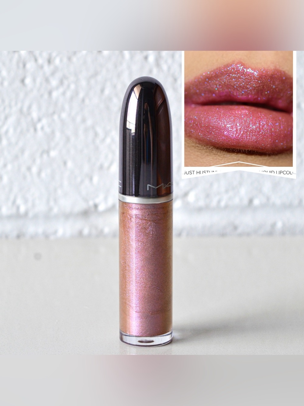 MAC Grand Illusion Liquid Lipcolour *JUST HUSTLIN'* Limited Edition